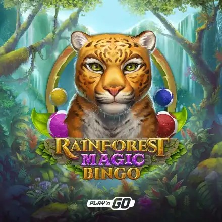 Rainforest Magic Bingo logo by Play'n GO ESC Casino
