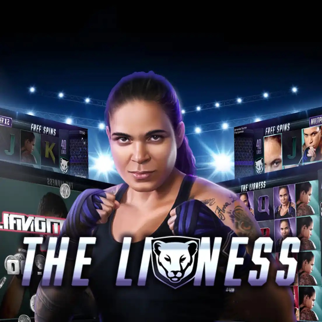 The Lioness logo by MGA Games ESC Casino